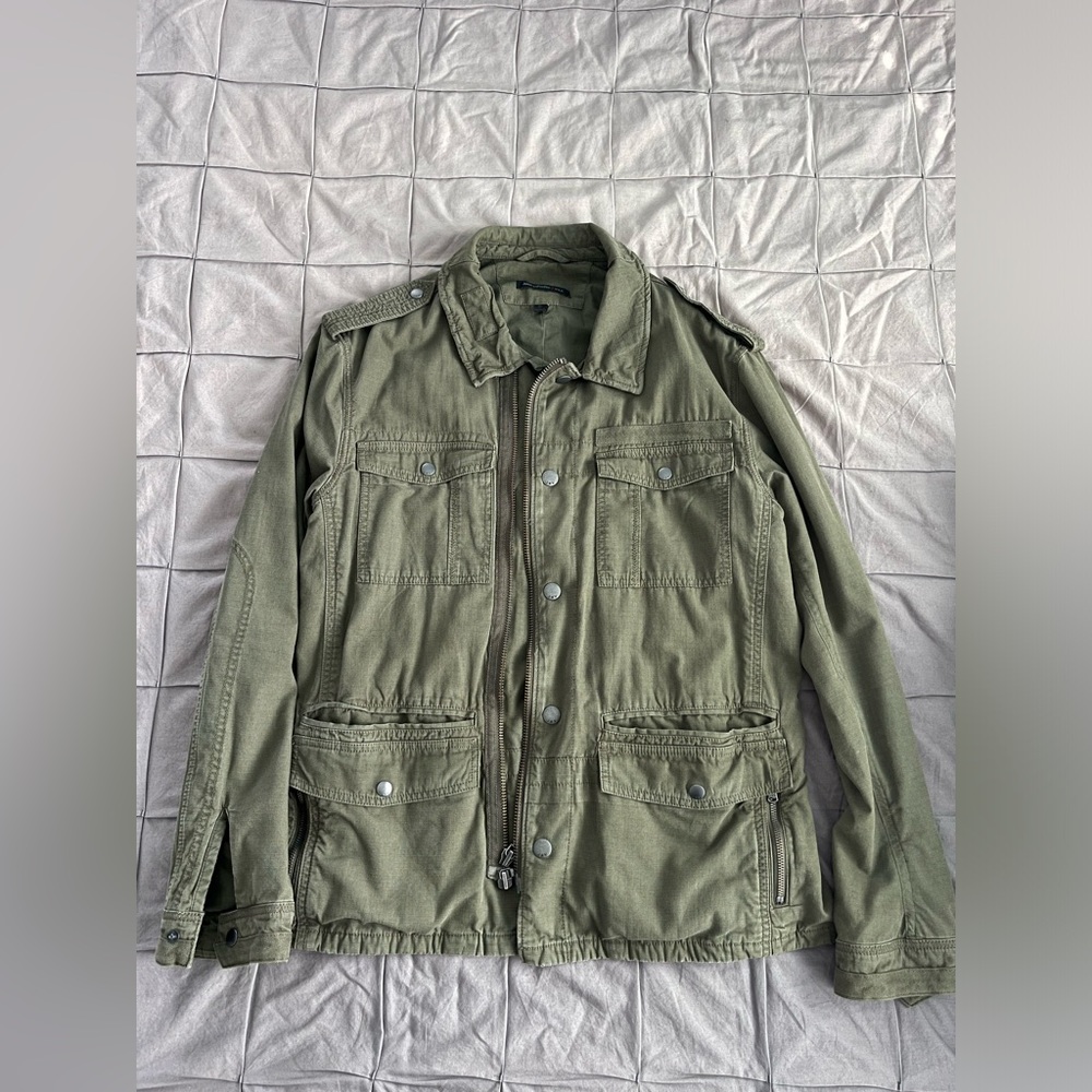 JOHN VARVATOS DRAGON Embroidered Ofc. FIELD JACKET